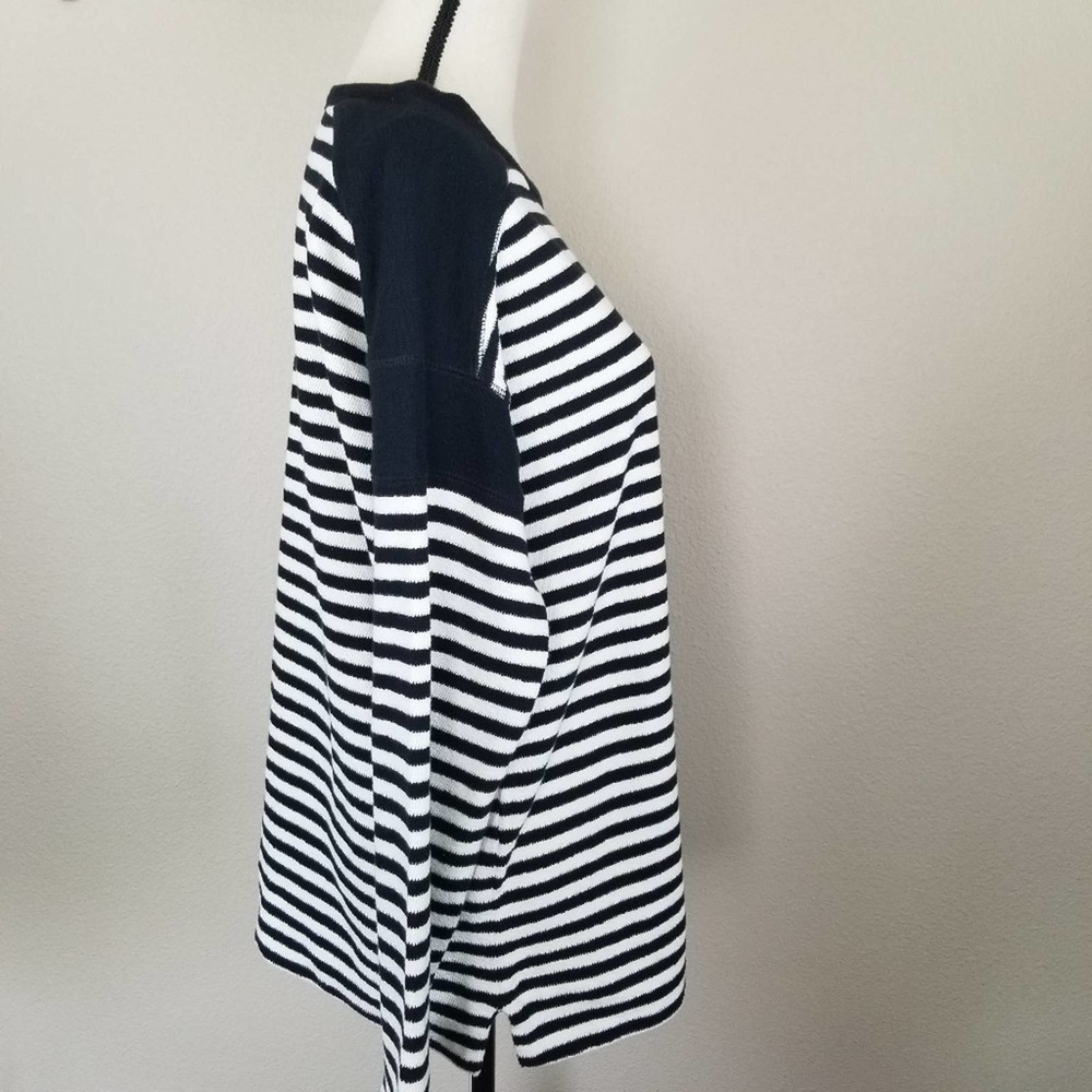 Chaps French Terry Striped Tunic - Picture 6 of 6